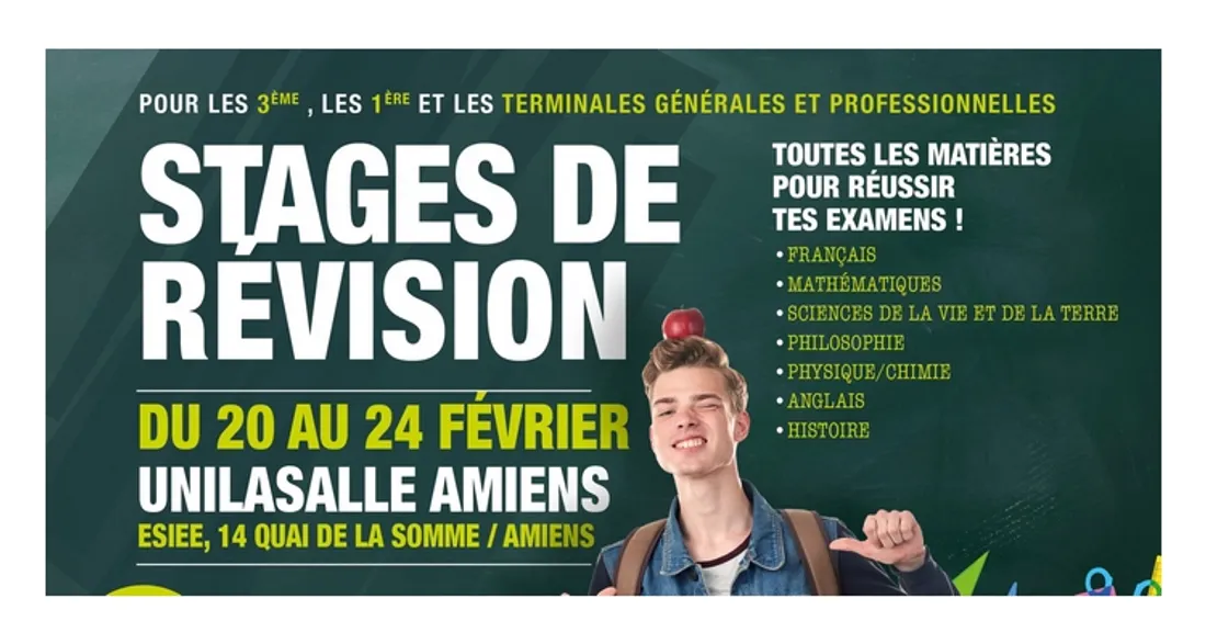 Stage de révisions