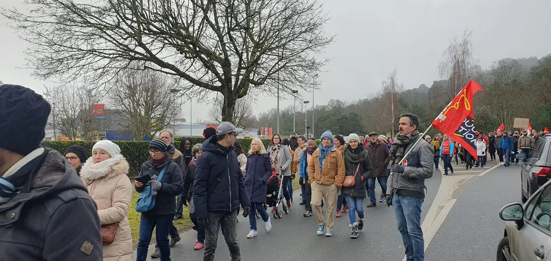Manifestation le 31/01/2023 à Nemours