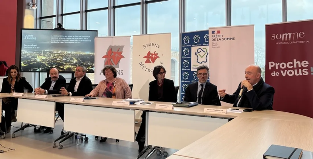 Réunion sur la BNF à Amiens