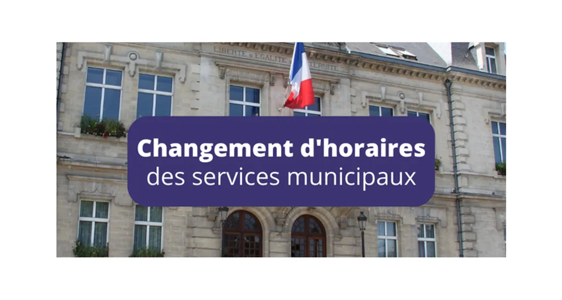 Changements d'horaires