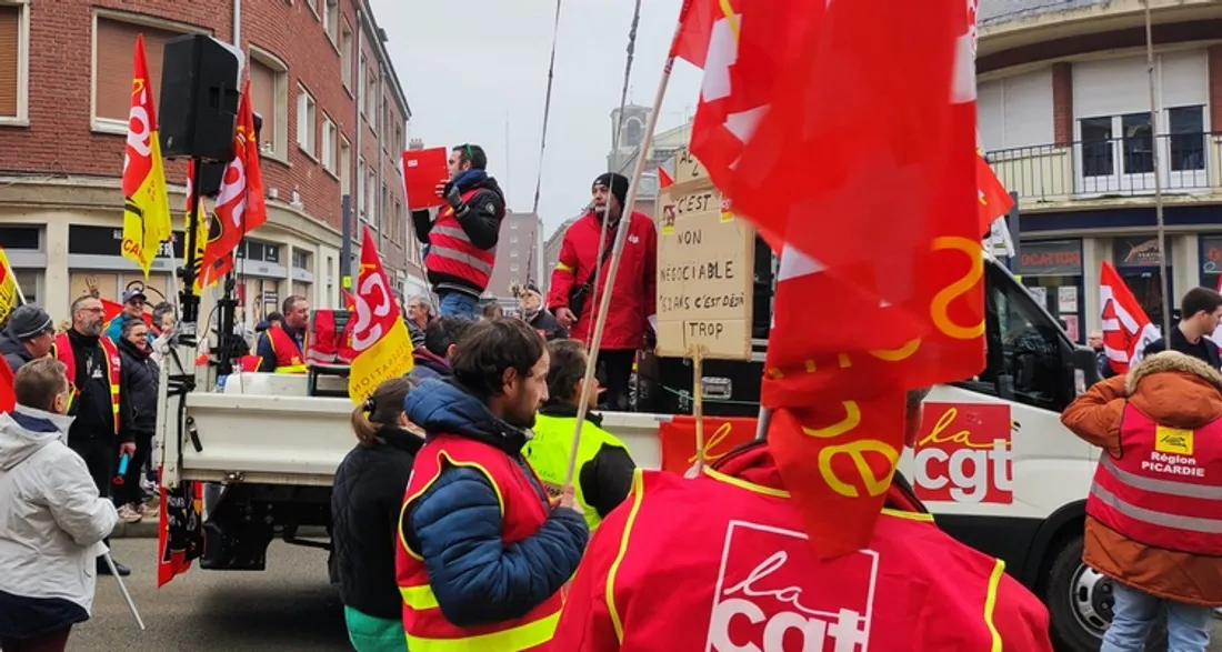 Manifestation dans la Somme (février 2023)