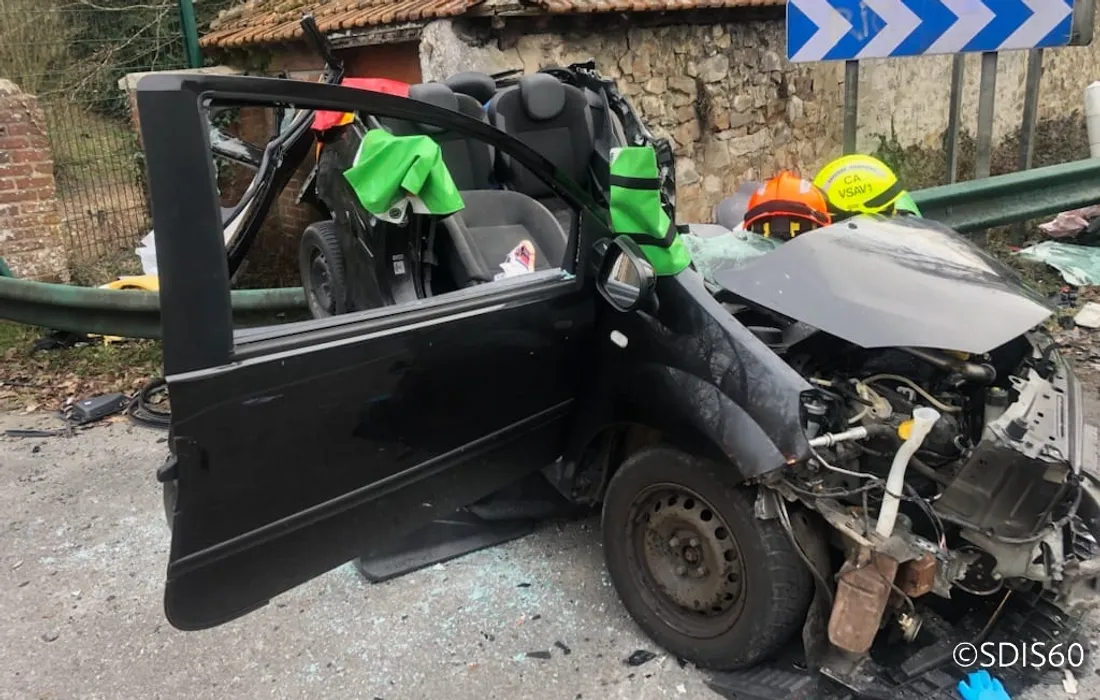 Accident à Ermenonville