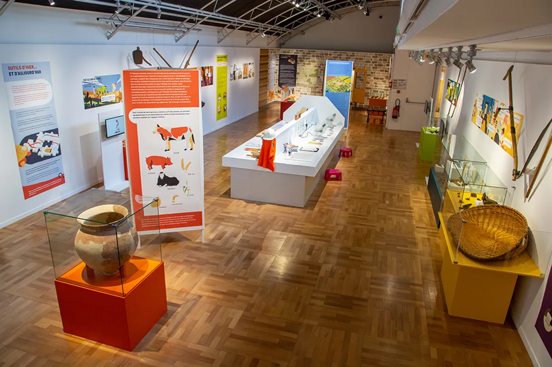 Exposition sur l'agriculture à l'Antiquité