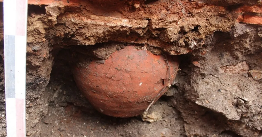 Céramique retrouvée à Chartres