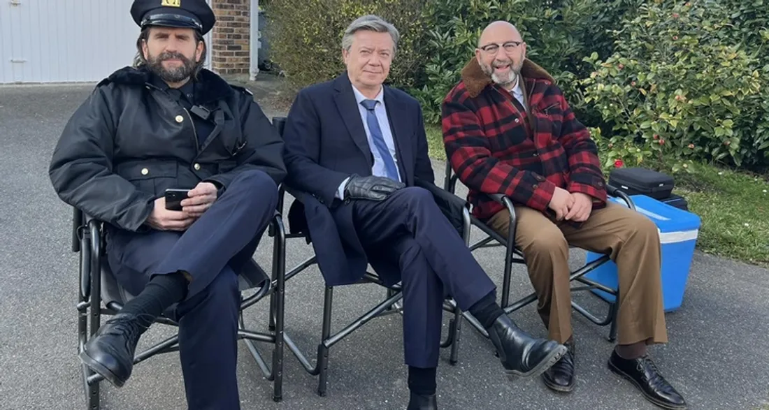 Tournage de la série "Paméla Rose"