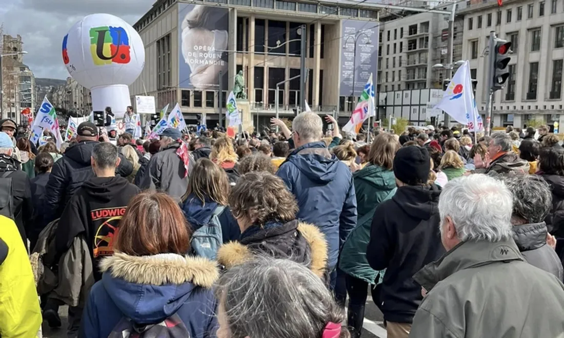 Manifestation le 23/03/2023 à Rouen