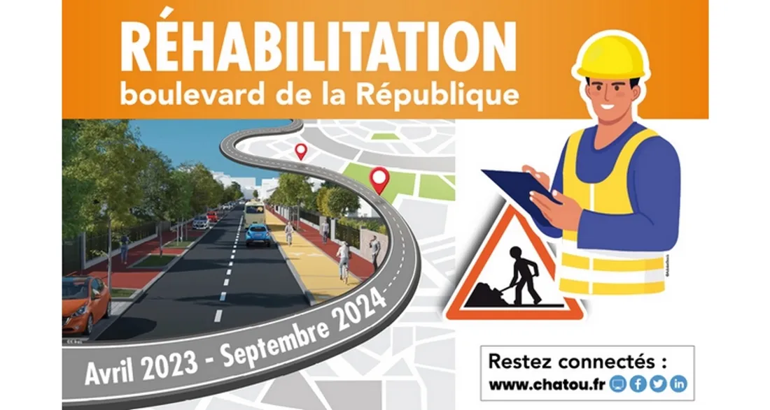 Travaux boulevard de la République