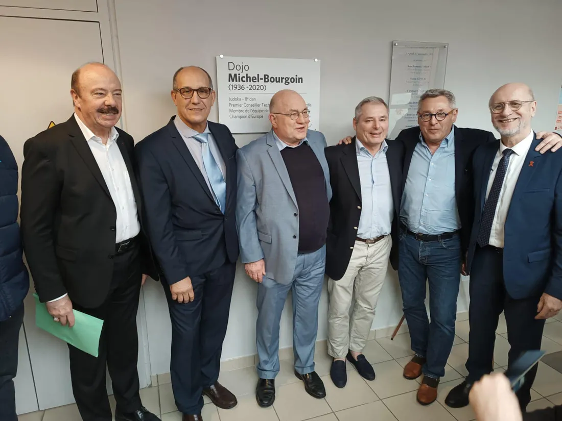 Plaque du dojo Michel Bourgoin