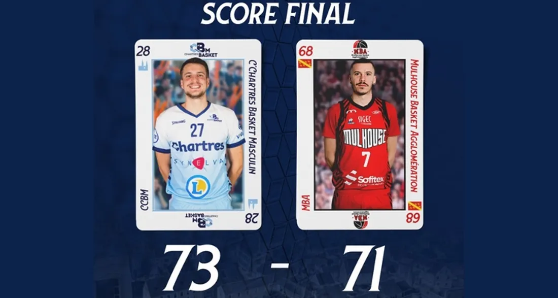 Victoire du C'Chartres Basket