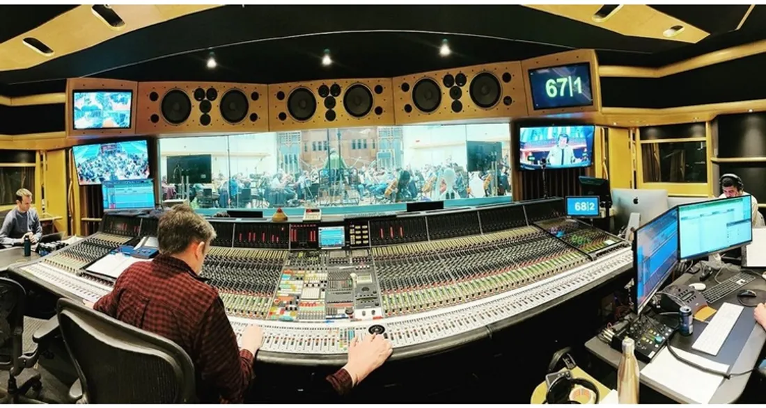 Indochine aux Air Studios de Londres