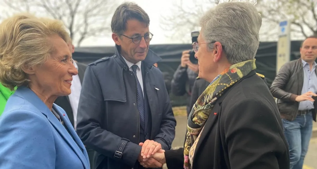 Caroline Cayeux, Franck Pia et Geneviève Darrieussecq