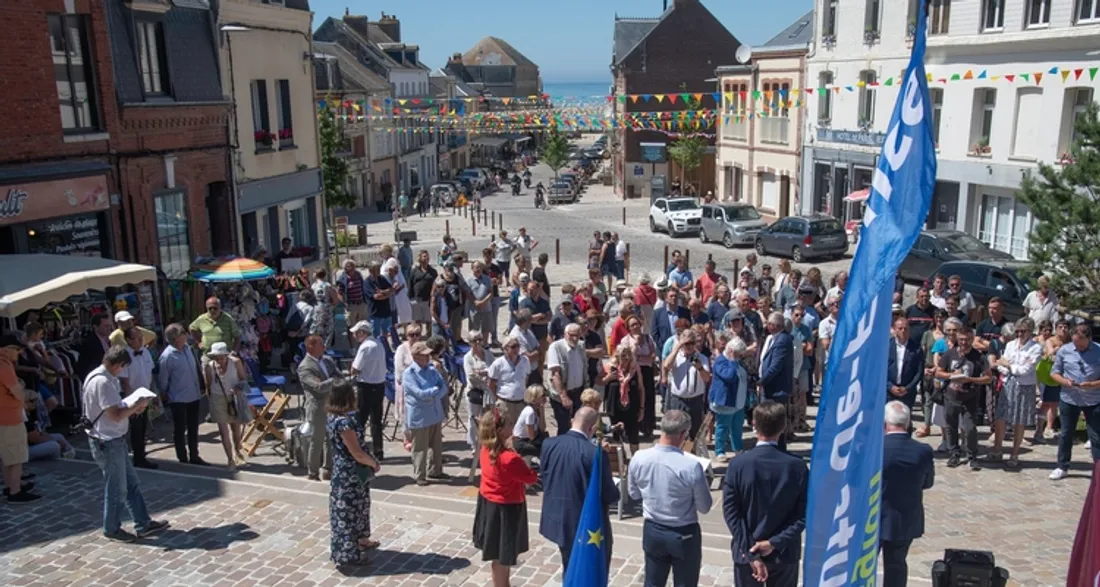 Inauguration du centre-bourg à Ault