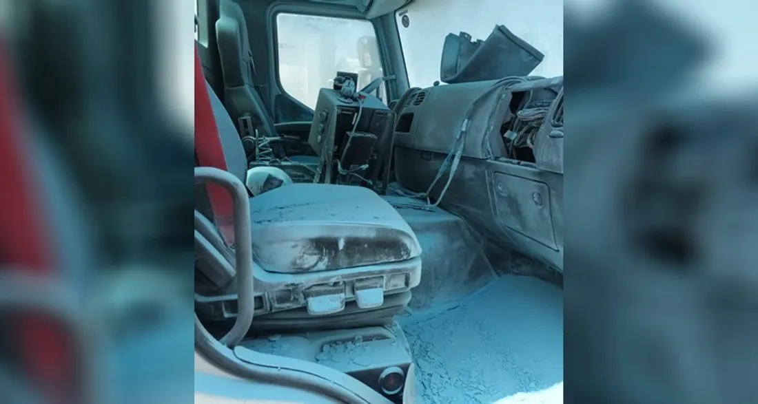 Véhicule vandalisé