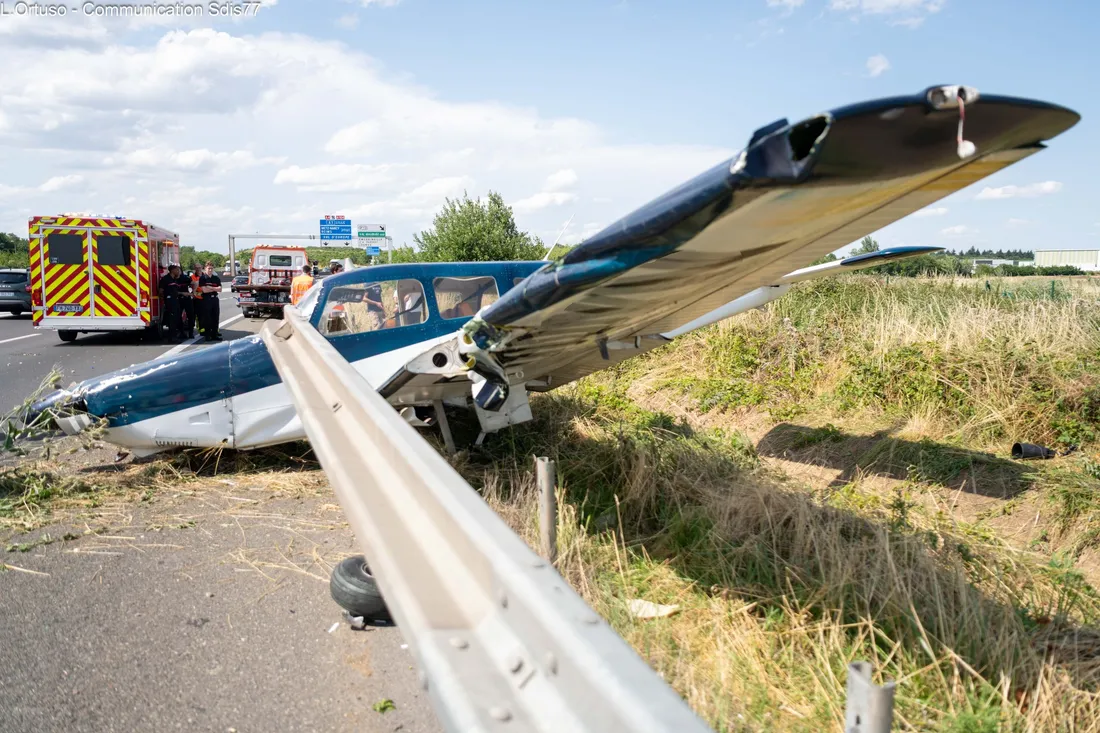 Accident d'avion à Emerainville