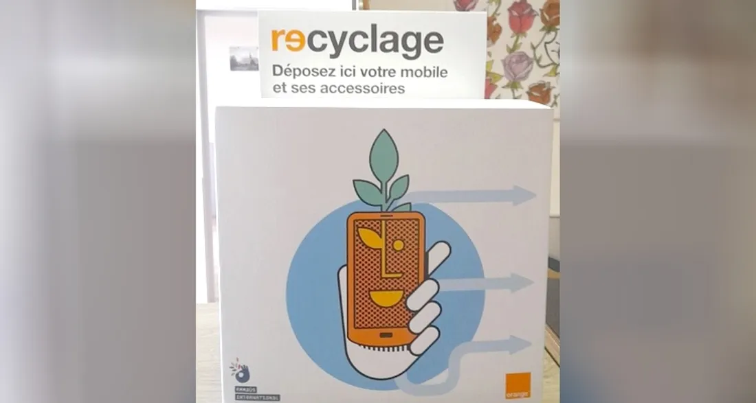 Boîte pour déposer son téléphone