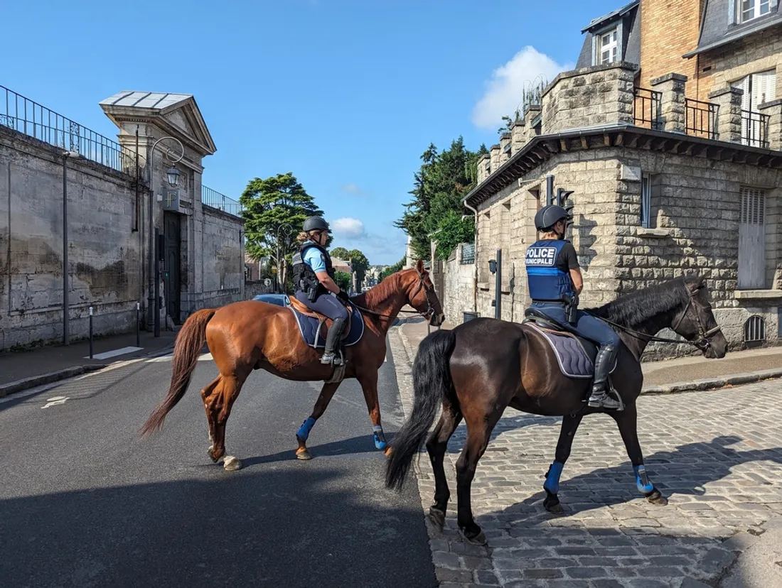 Patrouille à cheval