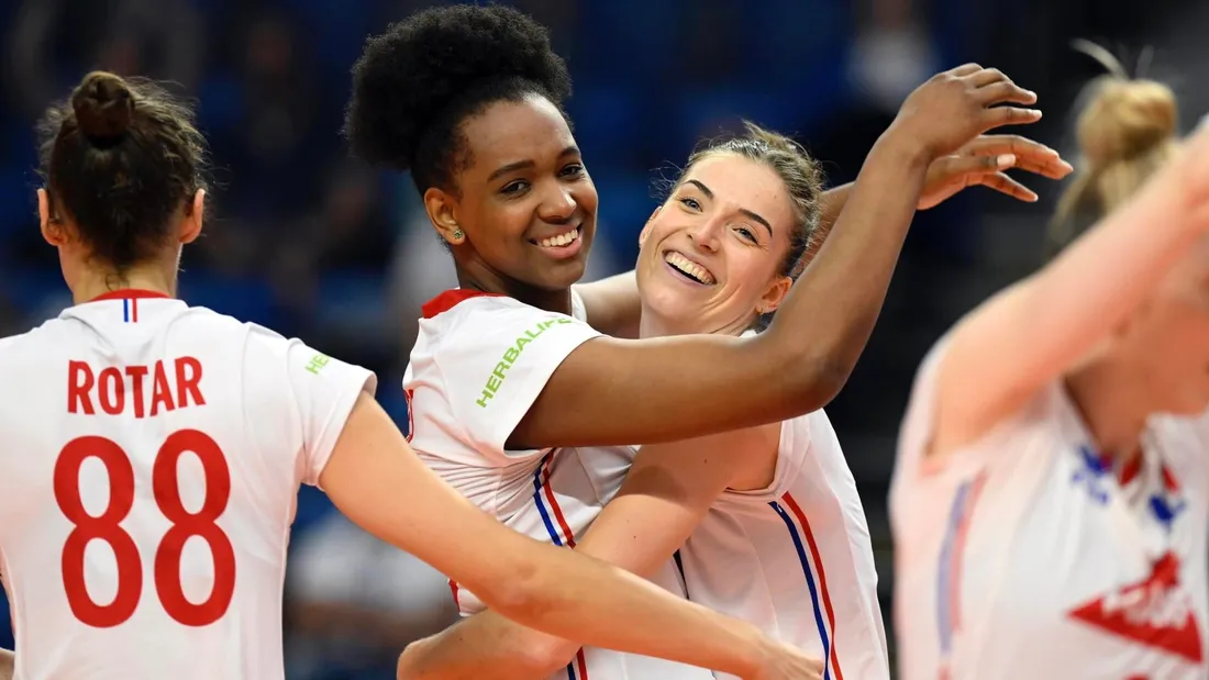 Les Bleues victorieuses