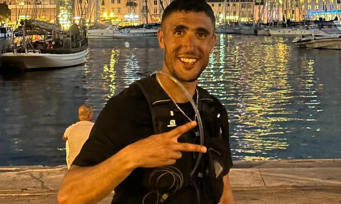 Hamadi, pompier qui a couru entre Paris et Marseille
