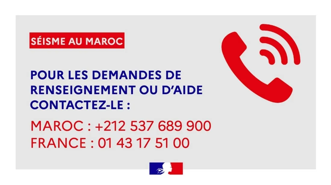 Séisme au Maroc
