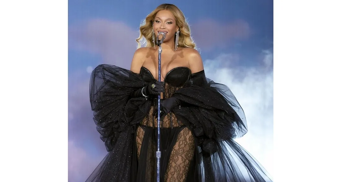 Beyoncé vêtue d'une dentelle de Caudry