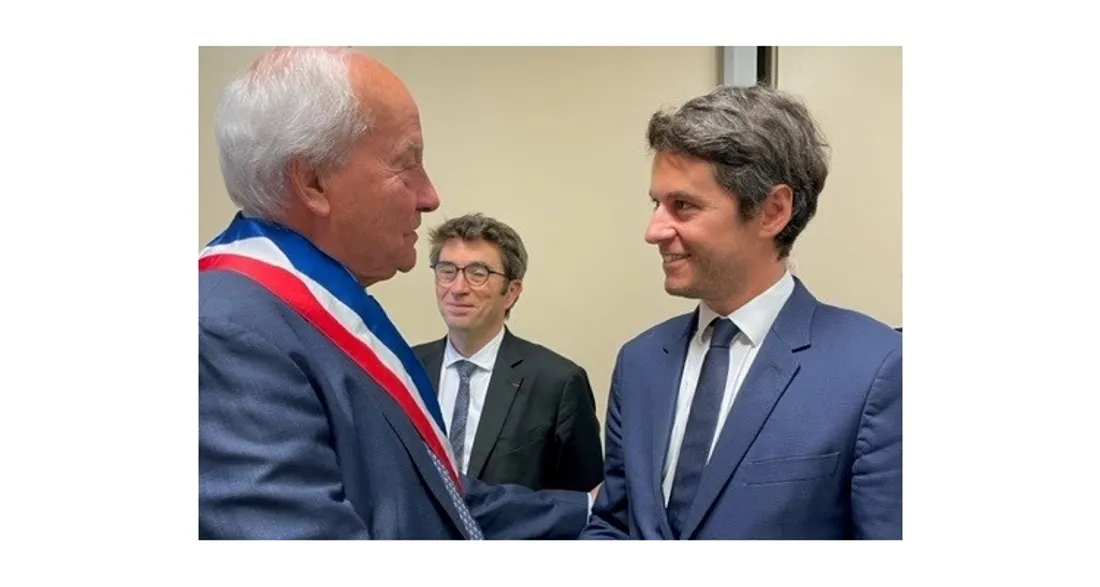 Jean-Louis Raffin et Gabriel Attal