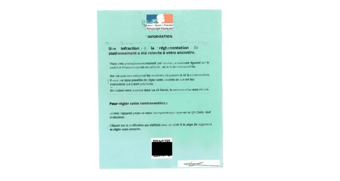 Fausse contravention