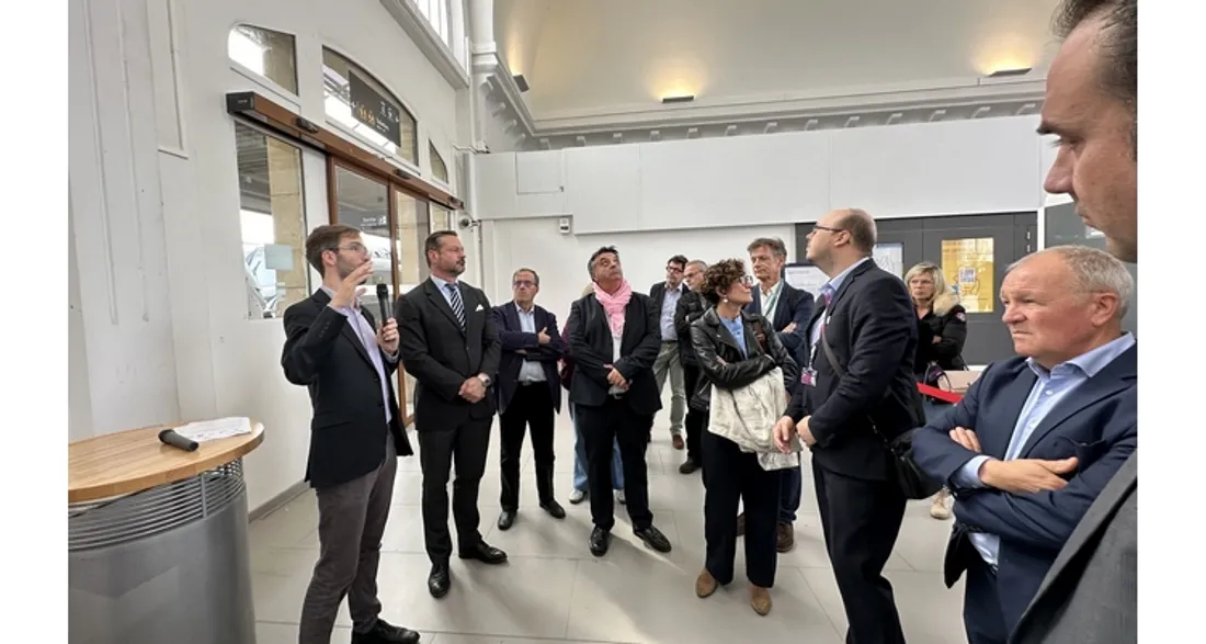 Inauguration des aménagements de la gare de Dreux