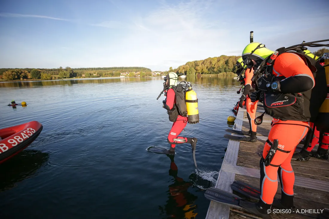 Plongeurs du SDIS 60
