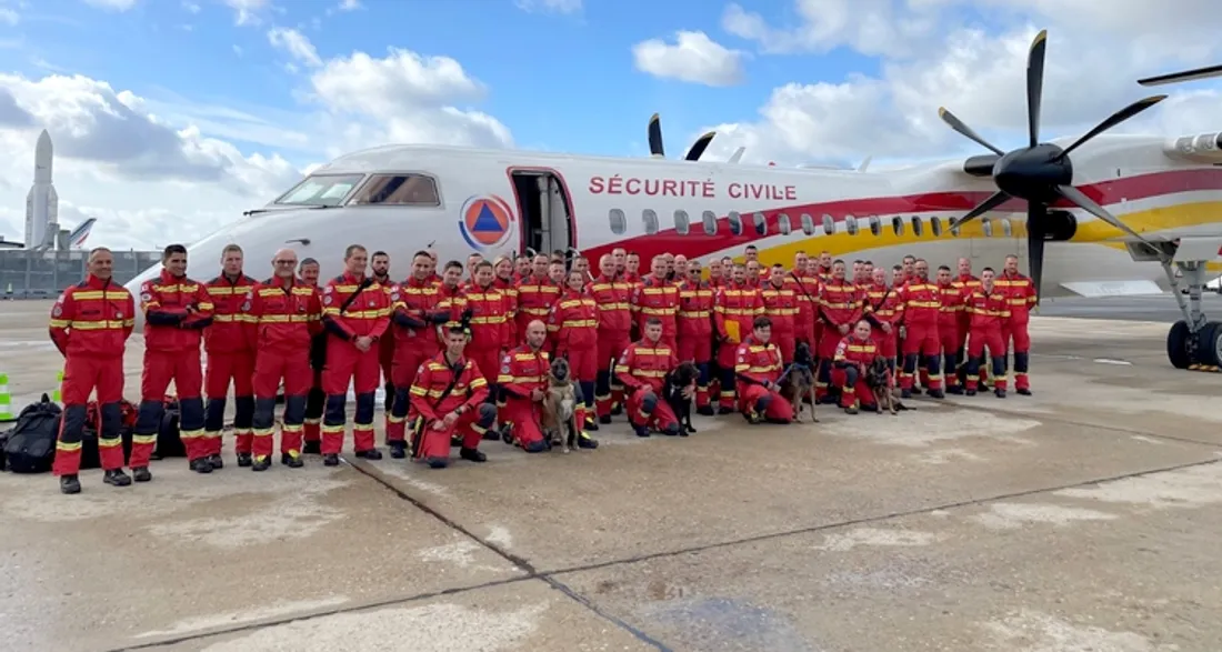 Pompiers en partance pour Vienne