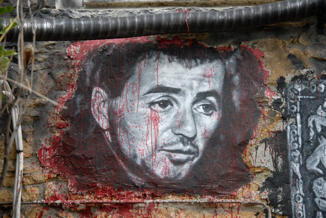 Portrait peint d'Yvan Colonna