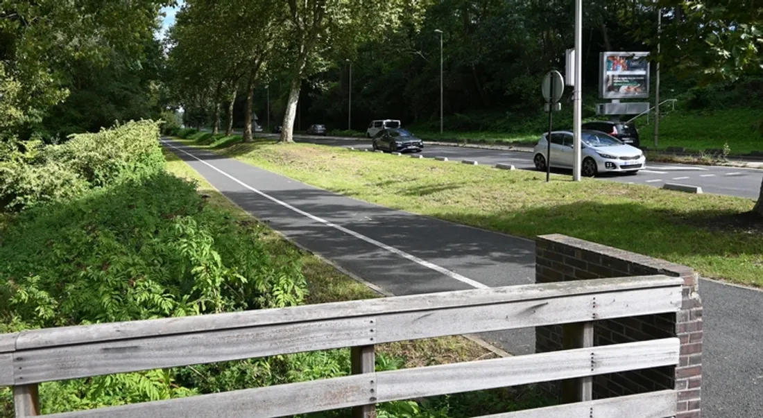 Route concernée par les travaux