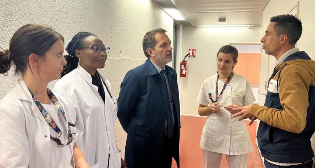 Inauguration de l'unité d’accueil pédiatrique pour enfants en danger (UAPED)