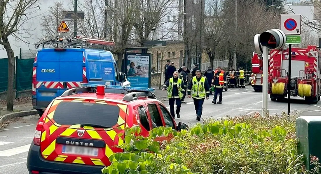 Incendie à Palaiseau