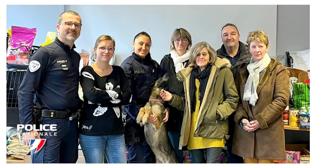 Les policiers de l'Oise font un geste pour les animaux