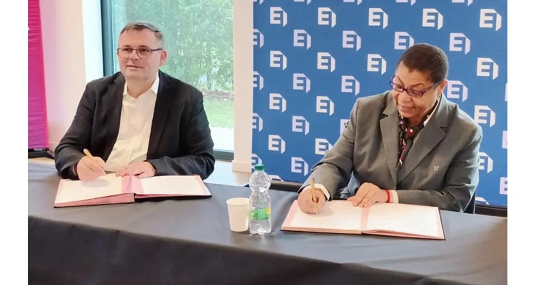 Signature d'un partenariat à l'Epide de Montry