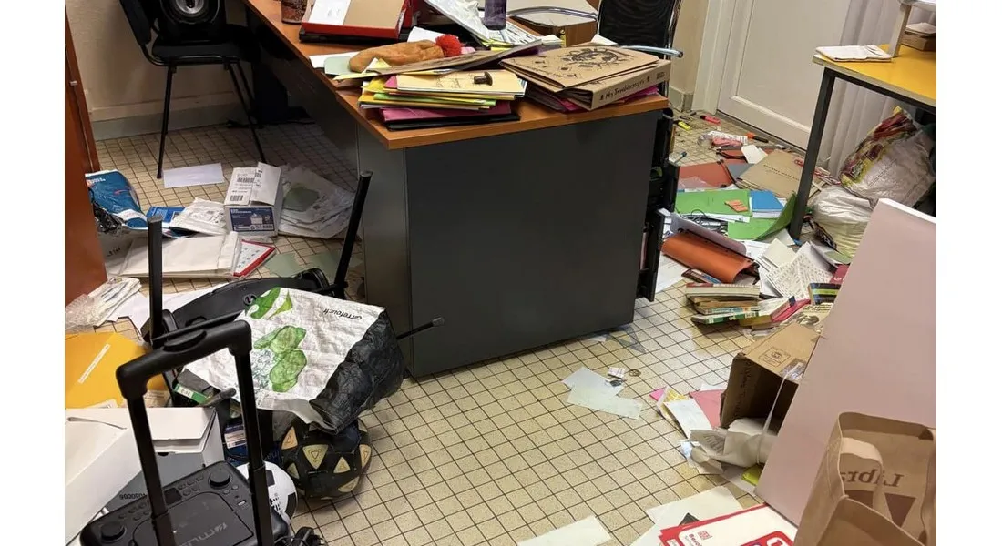 Saccage de l'école Alphonse Daudet à Beauvais