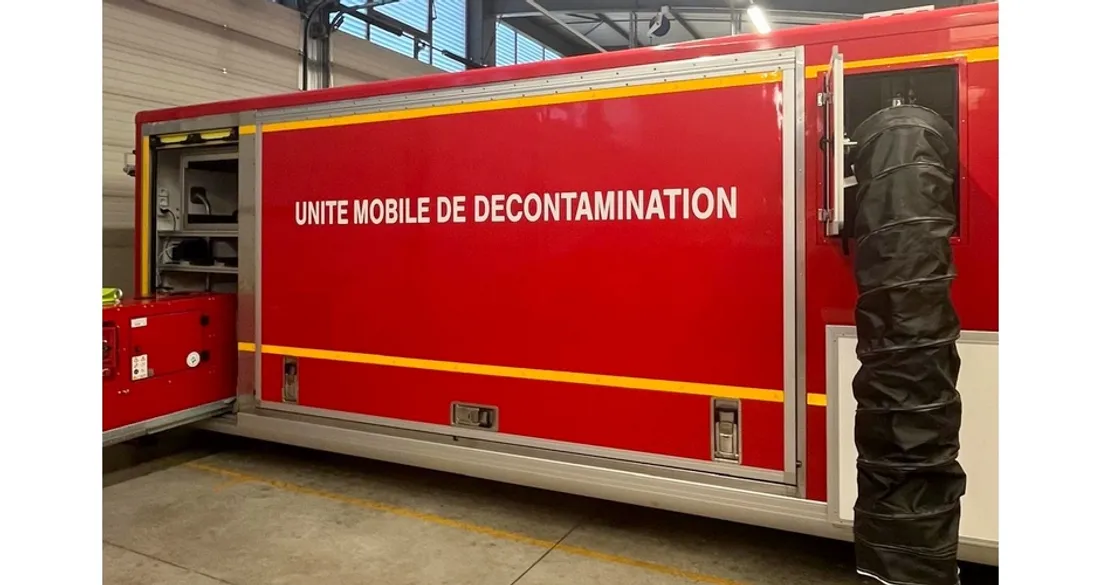 Unité mobile de décontamination