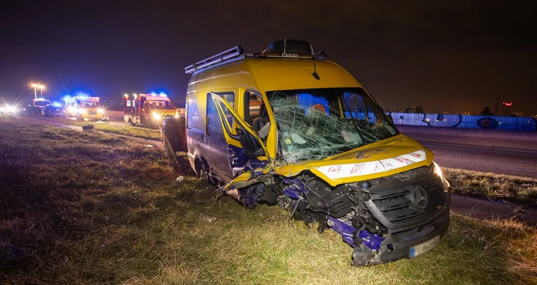 Accident sur la D901