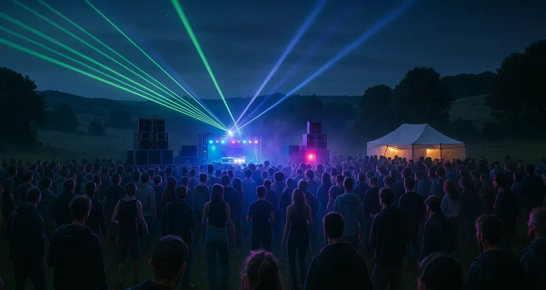 Rave-party (Illustration)