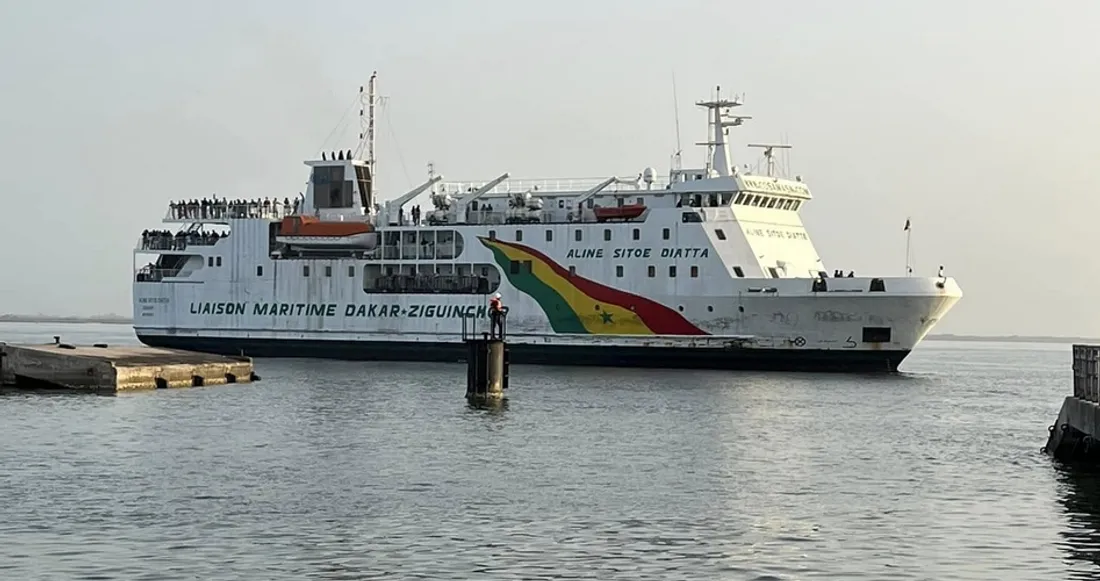 Bateau au Sénégal