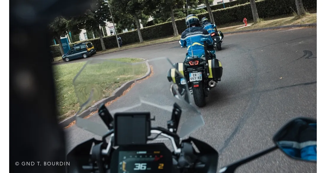 Motards de la gendarmerie