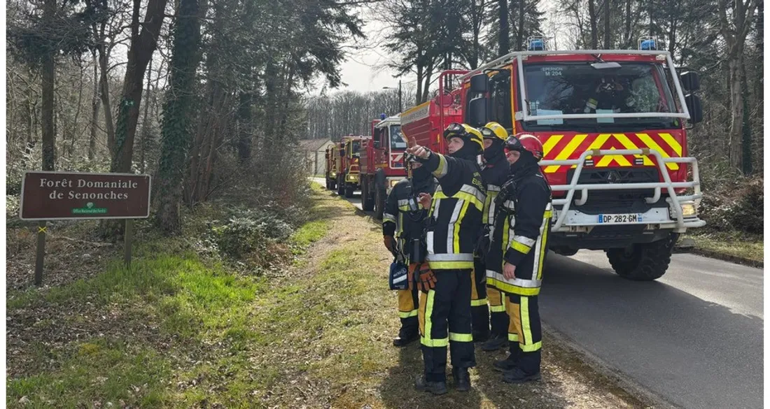 Pompiers euréliens en exercice