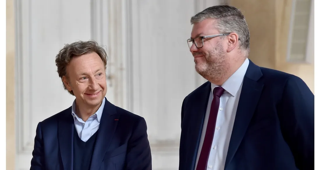 Stéphane Bern et Christophe Le Dorven