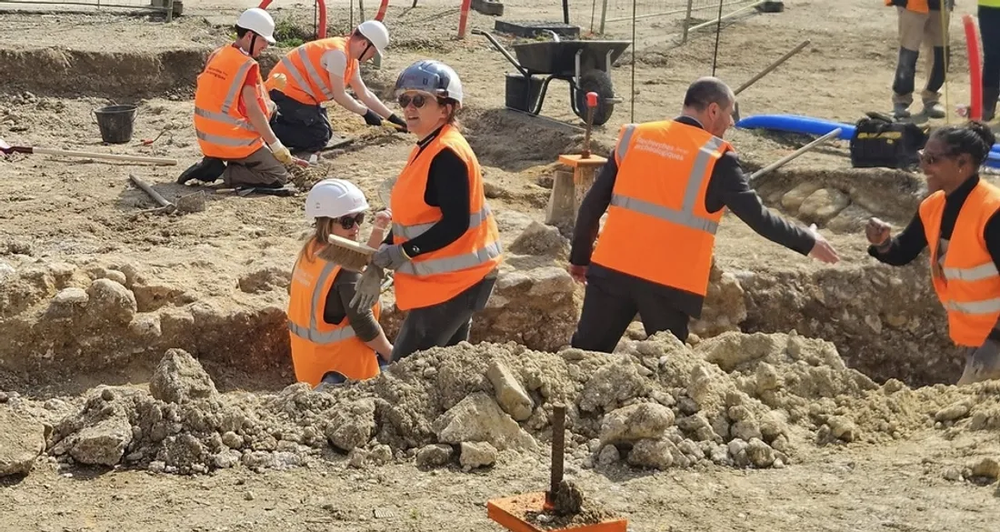 Fouilles à Corbeil-Essonnes