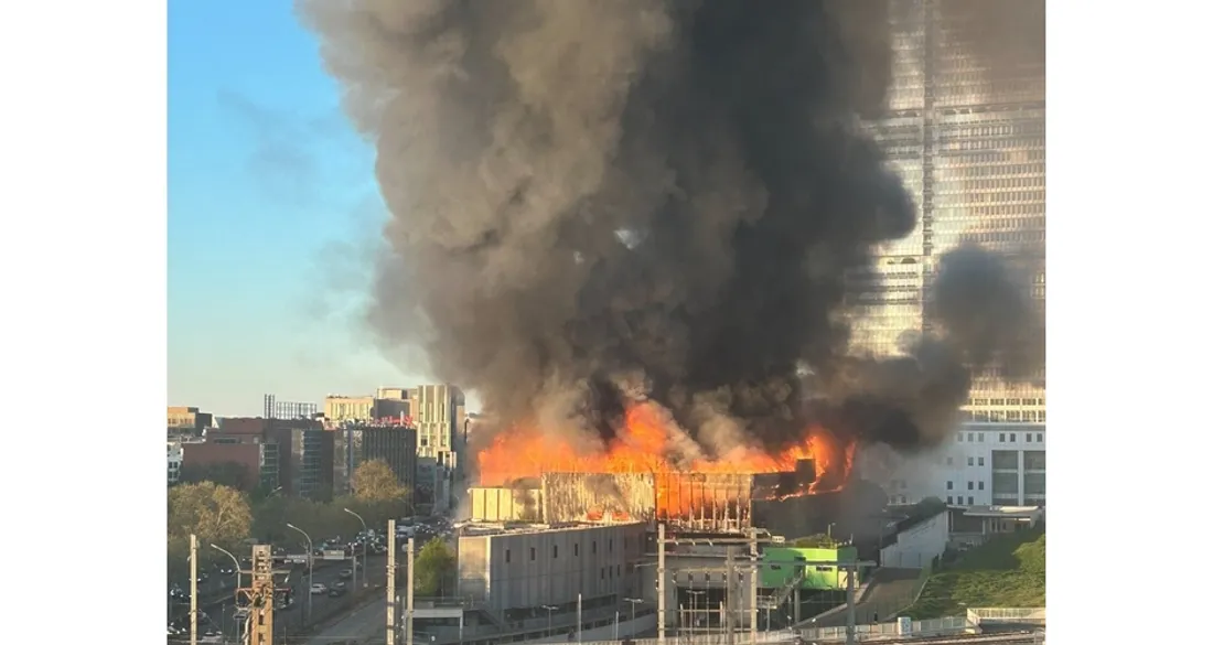 Incendie à Paris