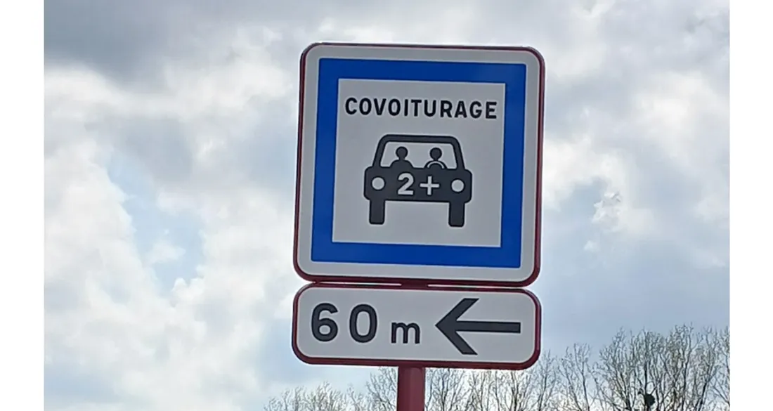 Panneau covoiturage