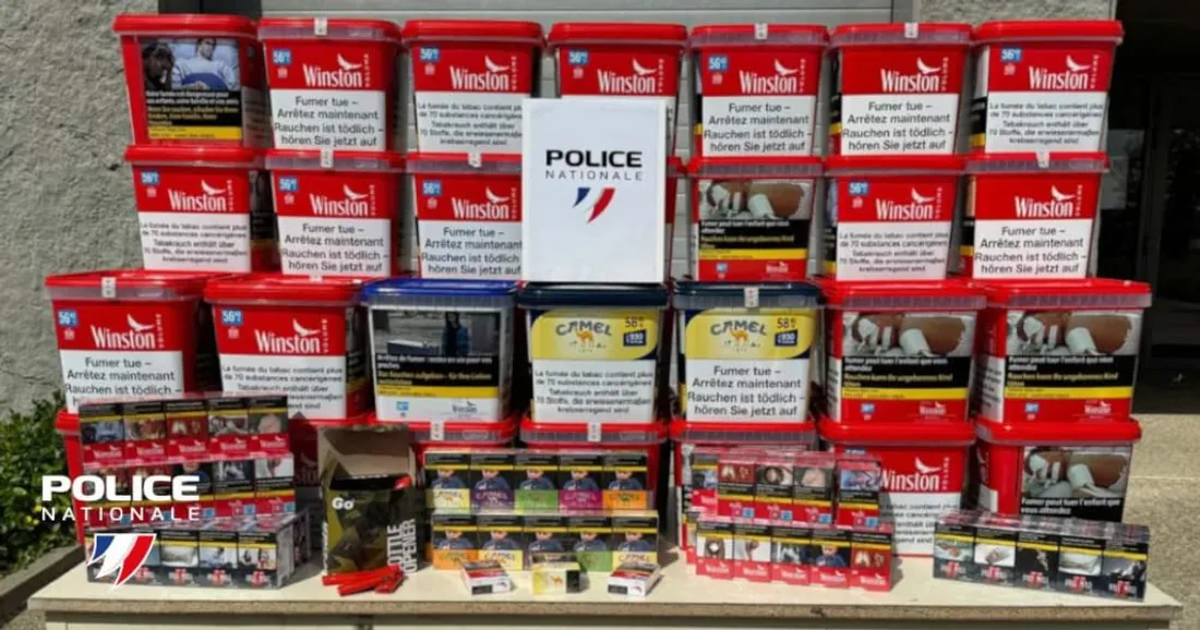 Saisie de cigarettes et de tabac à Beauvais