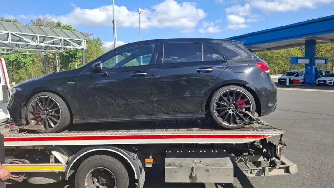 Véhicule confisqué