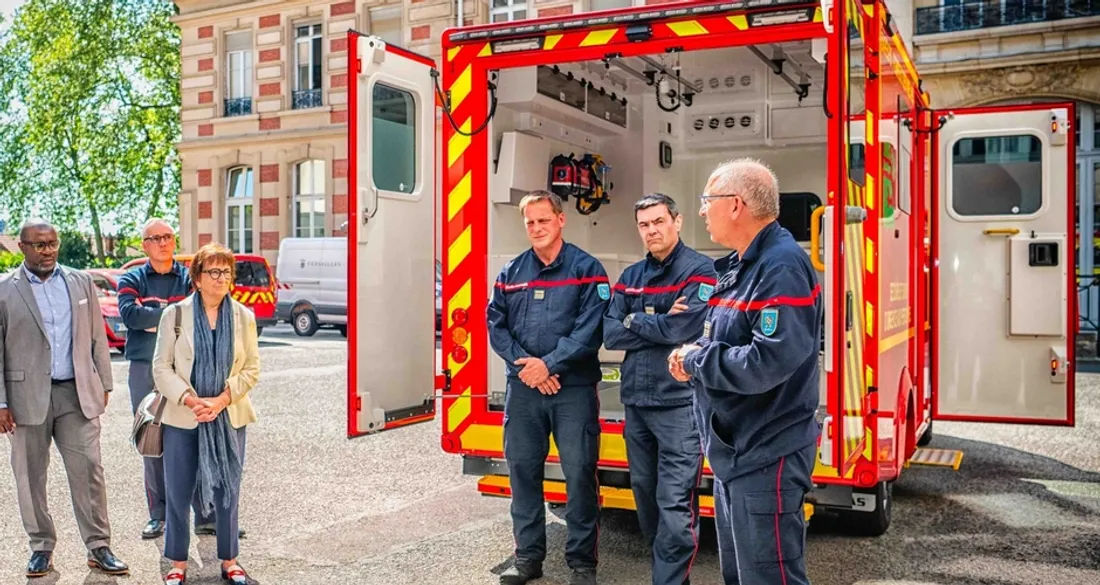 Premier VSAV 100% électrique de France