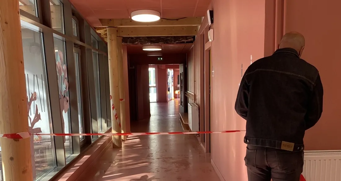 Dégâts dans l'école des Cornouillers